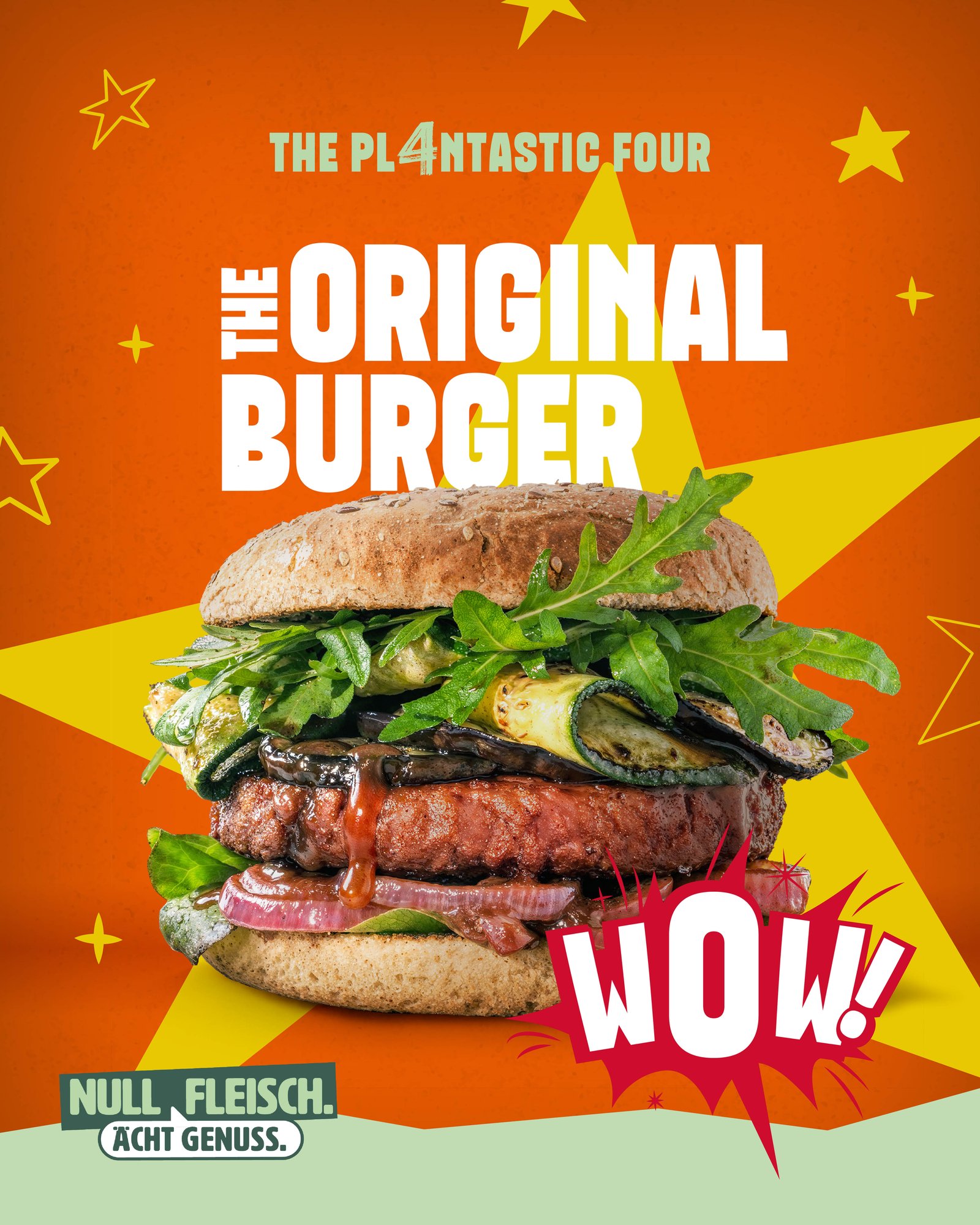 The Original The Green Mountain Plant-based-Burger Wow!