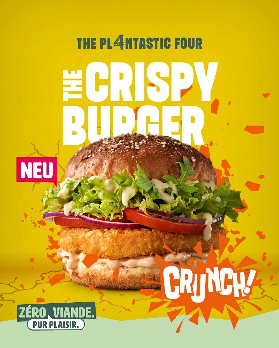 Plantastic Four: The Crispy Burger The Green Mountain Francais